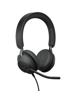 Jabra Evolve2 40 UC Stereo Office Headset USB-C (Black)
