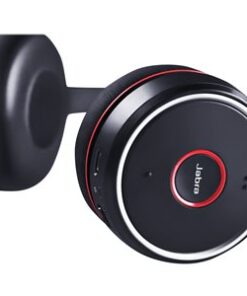 Jabra Evolve 80 MS Corded Noise Cancelling Headset, USB, 3.5mm Jack