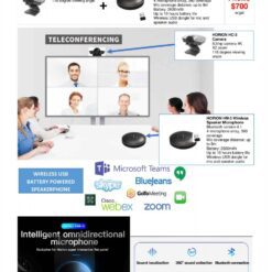 Horion HC-3 Camera + HM-3 Wireless Speaker (Bundle)