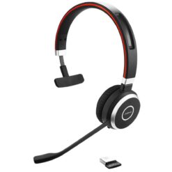 Jabra Evolve 65 MS Mono Wireless Headset With USB Adapter