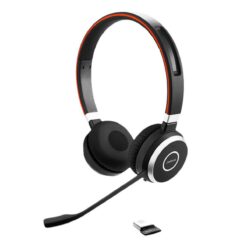 Jabra Evolve 65 UC Stereo Wireless Headset With USB Adapter