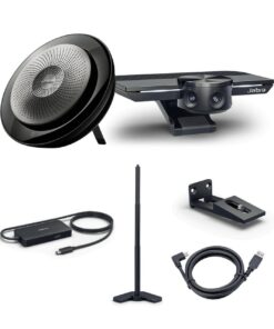 Jabra Panacast Video Conferencing Meeting Room Bundle, Optimized For UC and Zoom