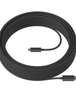 Logitech Strong USB Cable Extended-Length SuperSpeed 10Gbps For Tap, Rally Camera, Meetup (10m)