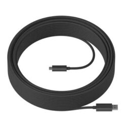 Logitech Strong USB Cable Extended-Length SuperSpeed 10Gbps For Tap, Rally Camera, Meetup (25m)
