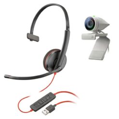 Poly Studio P5 Kit With Blackwire 3210 Headset Bundle