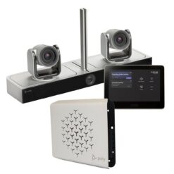 Poly G-85T Video Conferencing System For Microsoft Teams, Medium/Large Rooms, Incl. 1 Year Polycom Advantage Service