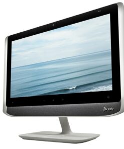 Poly Studio P21 Personal Meeting Display, Full HD Camera With Built-In Mic & Speaker