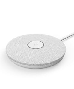 Logitech Rally Mic Pod, Expansion Microphones With RightSound, For Rally Bar Mini, Rally Bar, and Rally - White (3 Pack)