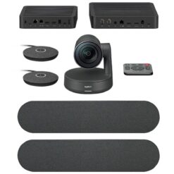 Logitech Rally Plus (Incl, 2 x speakers, 2 x Mic pod, 1 x Display Hub, 1 x Table Hub, 1 x Camera) w/ Mount accessories - Image 1