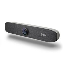 Poly Studio P15 Personal Video Bar, 4K Ultra HD Camera With Built-In Mic & Speaker