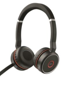 Jabra Evolve 75 UC Wireless Noise Cancelling Headset With USB Adapter