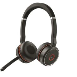 Jabra Evolve 75 MS Wireless Noise Cancelling Headset With USB Adapter