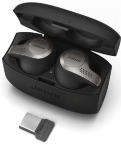 Jabra Evolve 65t UC True Wireless Earbuds With Link 370 USB Adapter - Image 4