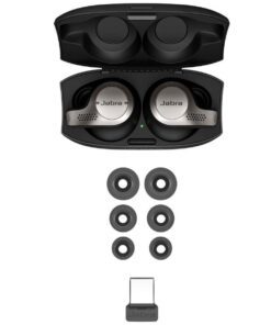 Jabra Evolve 65t UC True Wireless Earbuds With Link 370 USB Adapter - Image 3